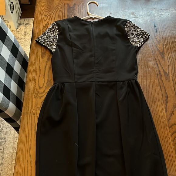 Black embellished mini dress - Picture 3 of 6